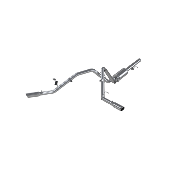 MBRP Armor Plus Cat Back Exhaust Dual Split Side T409 Stainless | 2009-2013 Chevrolet/GMC Silverado/Sierra 1500 4.8L/5.3L/6.0L Regular/Extended/Crew Cab