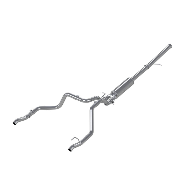 MBRP Armor Pro 2.5 Inch Cat Back Exhaust Dual Rear T304 Stainless | 2019+ Silverado/Sierra 1500 6.2L and 2022 Silverado LTD/Sierra Limited 6.2L