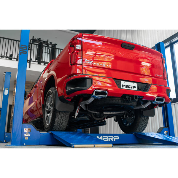 MBRP Armor Lite 2.5 Inch Cat Back Exhaust Dual Rear Aluminized | 2019+ Silverado/Sierra 1500 6.2L and 2022 Silverado LTD/Sierra Limited 6.2L