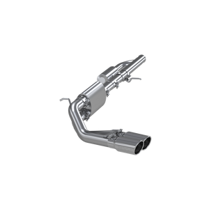 MBRP Armor Plus 3 Inch Cat Back Exhaust Pre-Axle Dual Outlet T409 Stainless | 2009-2018 Silverado/Sierra 1500 One-Piece Driveshaft Excl Regular Cab and 2019 Limited LD 4.3L/5.3L