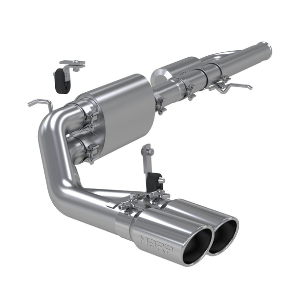 MBRP Armor Lite 3 Inch Cat Back Exhaust Pre-Axle Dual Outlet Aluminized | 2009-2018 Chevrolet/GMC Silverado/Sierra 1500