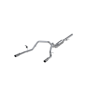 MBRP Armor Plus 3 Inch Cat Back Exhaust Dual Split Rear T409 Stainless | 2014-2018 Chevrolet/GMC Silverado/Sierra 1500
