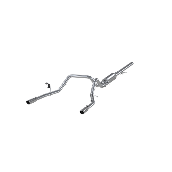 MBRP Armor Plus 3 Inch Cat Back Exhaust Dual Split Rear T409 Stainless | 2014-2018 Chevrolet/GMC Silverado/Sierra 1500
