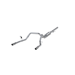 MBRP Armor Lite 3 Inch Cat Back Exhaust Dual Split Rear Aluminized | 2014-2018 Chevrolet/GMC Silverado/Sierra 1500