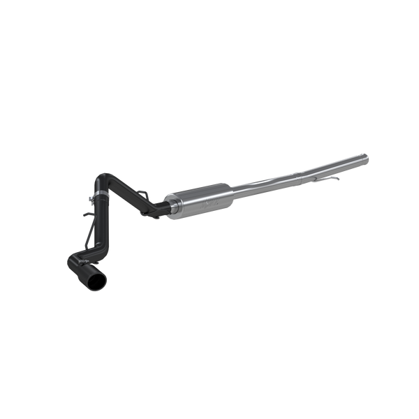 MBRP Armor BLK 3 Inch Cat Back Exhaust Single Side | 2019+ Silverado/Sierra 1500 4.3L/5.3L and 2022 Silverado LTD/Sierra Limited 5.3L