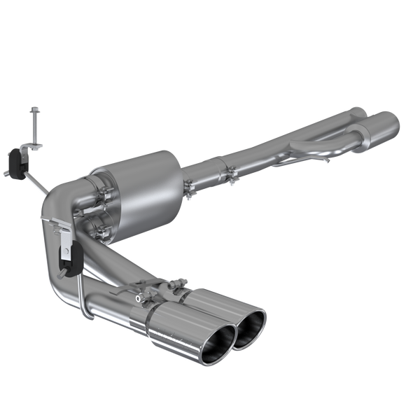 MBRP Armor Pro 3 Inch Cat Back Exhaust Pre-Axle Dual Side Exit T304 Stainless | 2019+ Silverado/Sierra 1500 4.3L/5.3L and 2022 Silverado LTD/Sierra Limited 5.3L