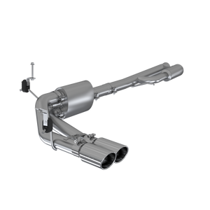 MBRP Armor Lite 3 Inch Cat Back Exhaust Pre-Axle Dual Outlet Aluminized | 2019+ Silverado/Sierra 1500 and 2022 Silverado LTD/Sierra Limited 5.3L