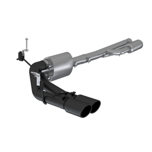 MBRP Armor BLK 3 Inch Cat Back Exhaust Pre-Axle Dual Outlet | 2019+ Silverado/Sierra 1500 4.3L/5.3L and 2022 Silverado LTD/Sierra Limited 5.3L