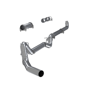 MBRP Armor Plus 4 Inch Exhaust Pipe Single Side No Muffler T409 Stainless | 2001-2007 Chevrolet/GMC Silverado/Sierra 2500/3500 Duramax Classic Extended/Crew Cab