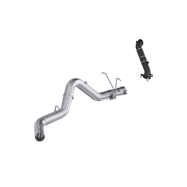 MBRP Armor Lite 4 Inch Filter Back Exhaust Single Side Exit with CARB Approved Down Pipe | 2015-2016 Chevrolet/GMC 2500/3500 6.6L Duramax EC/CC