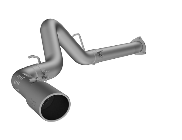 MBRP Armor Lite 4 Inch Filter Back Exhaust Single Side Exit Aluminized | 2007-2010 Chevrolet/GMC Silverado/Sierra 2500/3500 Duramax LMM