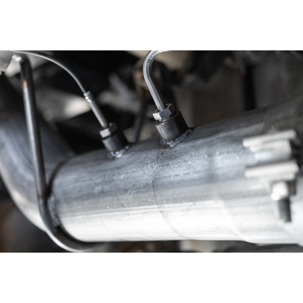 MBRP Armor Lite 4 Inch Filter Back Exhaust Single Side Exit Aluminized | 2020-2025 Chevrolet/GMC Silverado/Sierra 2500/3500