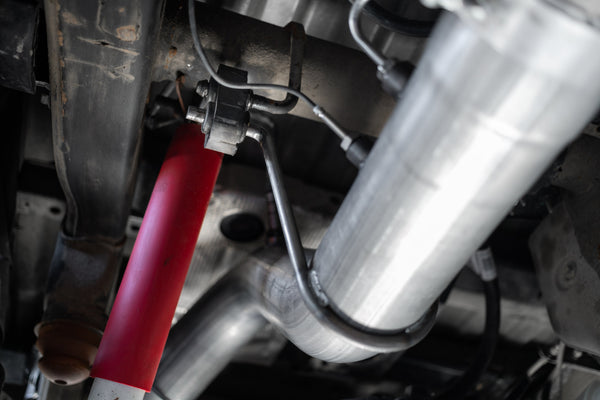 MBRP Armor BLK 4 Inch Filter Back Exhaust Single Side Exit Black Coated Aluminized | 2020-2025 Silverado/Sierra 2500/3500