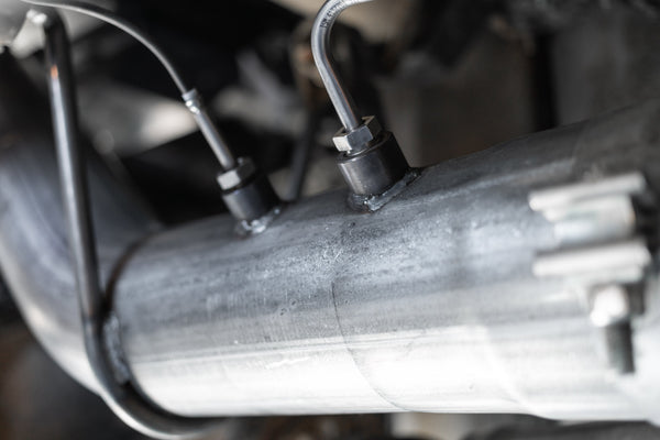 MBRP Armor BLK 4 Inch Filter Back Exhaust Single Side Exit Black Coated Aluminized | 2020-2025 Silverado/Sierra 2500/3500