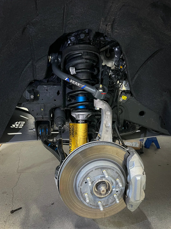 Peak Suspension Tubular Upper Control Arms | 19+ Silverado / Sierra 1500 | ZR2 / AT4X