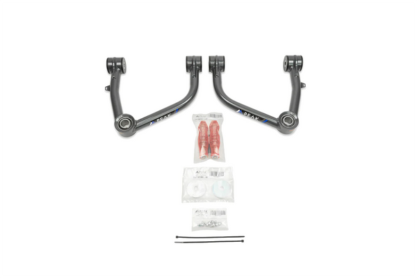 Peak Suspension Tubular Upper Control Arms | 19+ Silverado / Sierra 1500 | ZR2 / AT4X