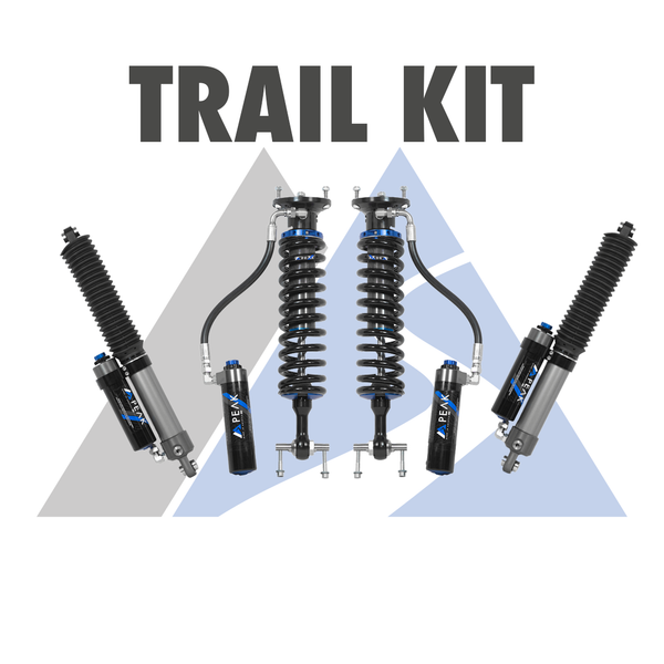 Peak Suspension 2.5" DSC Coilovers Trail Kit | 19+ Silverado / Sierra 1500 | 22+ ZR2 / AT4X