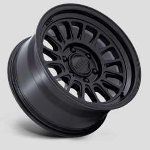 KMC Wheels IMPACT FFT | Matte Black | 18x9  18mm Offset  8x180