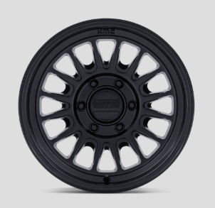 KMC Wheels IMPACT FFT | Matte Black | 18x9  18mm Offset  8x180