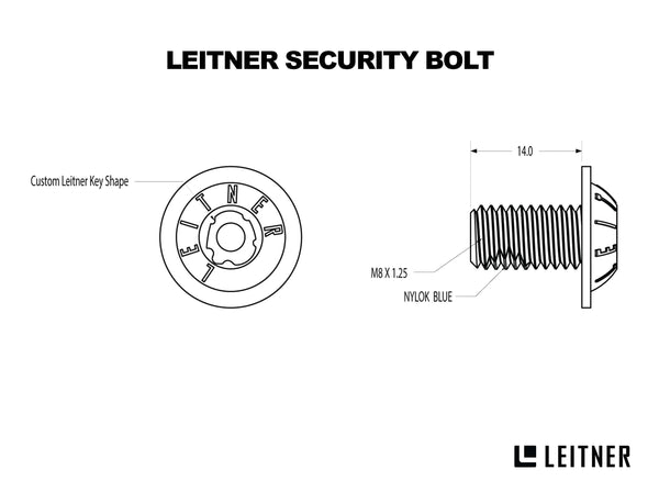 Leitner SECURITY BOLT KIT