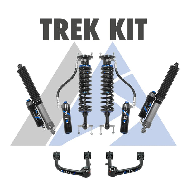 Peak Suspension 2.5" DSC Coilovers Trek Kit | 19+ Silverado / Sierra 1500 | 22+ ZR2 / AT4X
