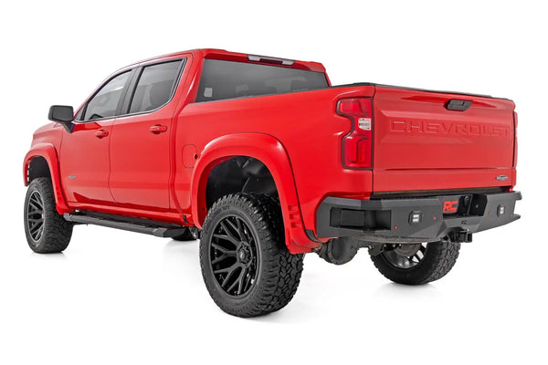 Rough Country HD2 Running Boards | 2019+ Silverado / Sierra 1500 | 2020+ HD