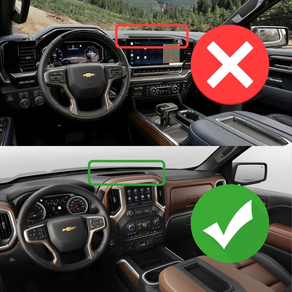 RubiGrid Dash Mount | 19+ Silverado / Sierra