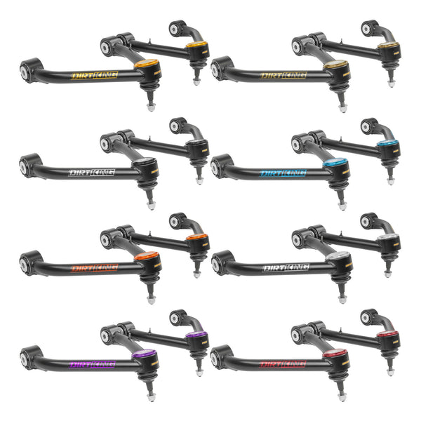 Dirt King 4130 Upper Control Arms | 2007-18 Silverado / Sierra 1500