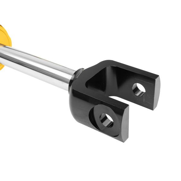 Dirt King 2.5 Smooth Body Front Shocks | DCA Remote Reservoir | 2011+ Silverado / Sierra HD