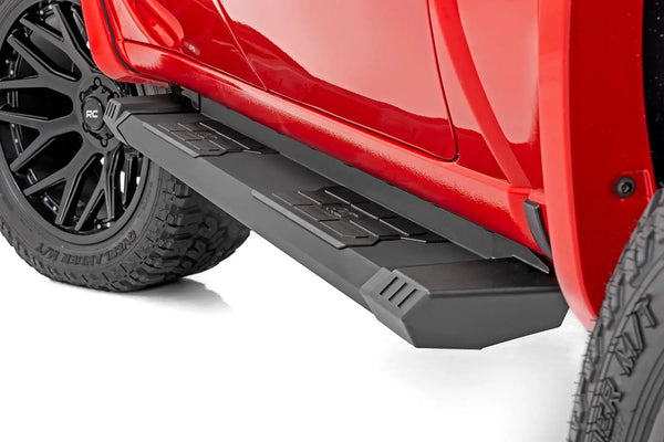 Rough Country HD2 Running Boards | 2019+ Silverado / Sierra 1500 | 2020+ HD