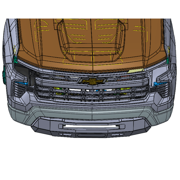 Chassis Unlimited Prolite Front Bumper | 2022+ Silverado 1500