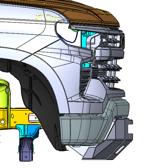Chassis Unlimited Prolite Front Bumper | 2022+ Silverado 1500