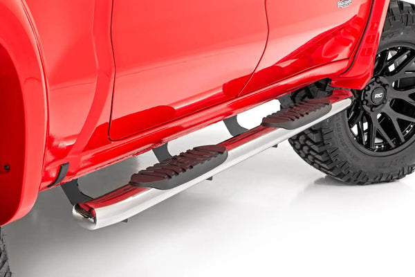 Rough Oval Country Nerf Steps | 2019+ Silverado / Sierra 1500 | 2020+ HD