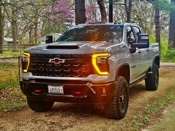 Venom Trucks Amber Switchback DRL Kit | 2024+ Chevrolet Silverado HD