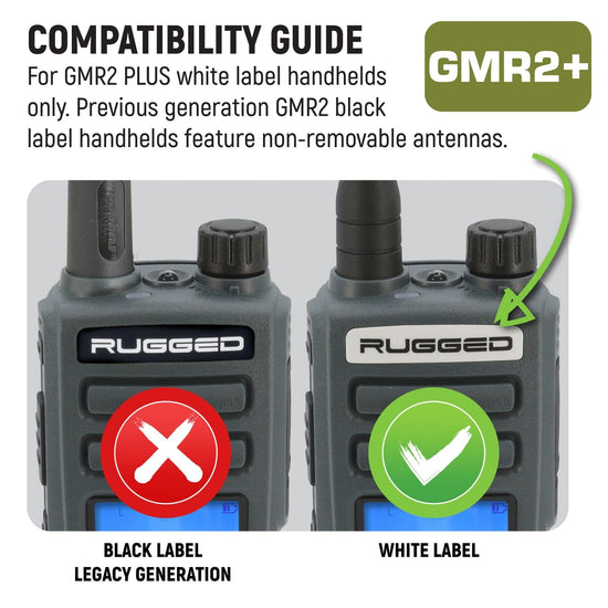 Rugged Radios Long Range Antenna for GMR2 PLUS - Colorado & Canyon Enthusiasts