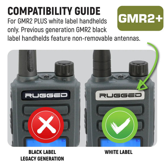 Rugged Radios Long Range Bundle for GMR2 Handheld Radios - Colorado & Canyon Enthusiasts