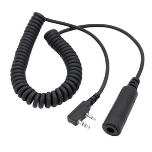 Rugged Radios OFFROAD Headset / Helmet Coil Cord Cable for Rugged Radios and Kenwood Radios - Colorado & Canyon Enthusiasts