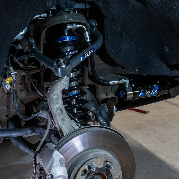 Peak Suspension 2.5" DSC Coilovers Trek Kit | 19+ Silverado / Sierra 1500 | 22+ ZR2 / AT4X