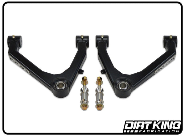 Dirt King Boxed Upper Control Arms | Uniball | 07-18 Silverado/Sierra 1500 - Underland Offroad